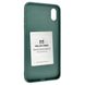 Чехол-накладка Silicone Hana Molan Cano SF Jelly для Apple iPhone XS Max (green) 07655-774 фото 2