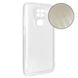 Чехол-накладка Silicone Molan Cano Jelly Glitter Clear Case для Xiaomi Redmi Note 9 (clear) 010686-114 фото 1