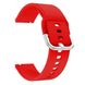 Ремінець CDK Silicone Sport Band Classic "S" 20mm для Garmin Venu (012194) (red) 012381-126 фото