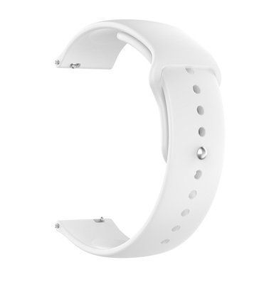 Ремінець CDK для Nothing CMF Watch Pro | 22mm Silicone Sport Band (011909) (white) 019287-127 фото