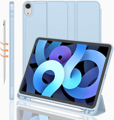 Чохол-книжка DK Екошкіра силікон Smart Case Слот Стилус для Apple iPad Air 10.9" 5gen 2022 (015026) (white 015026-034 фото