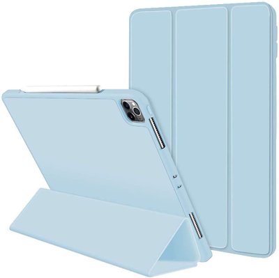 Чехол-книжка CDK шкіра силікон Smart Cover Слот Стілус для Apple iPad Pro 12.9" 5gen 2021 (0111191) (white ice) 014762-034 фото