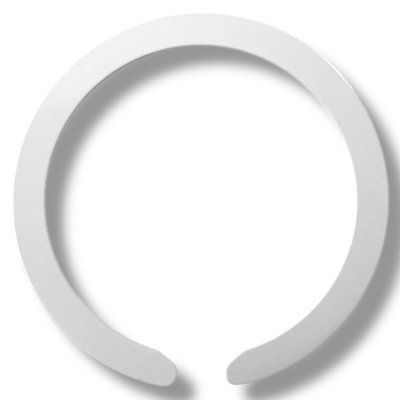 Сталева пластина для MagSafe Ring на 3M скотчі (Кольце С/white) 014538-051 фото