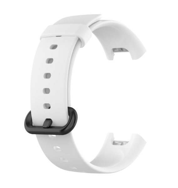 Ремінець DK Silicone Sport Band Classic для Xiaomi Redmi Watch / Mi Watch Lite (white) 011912-127 фото