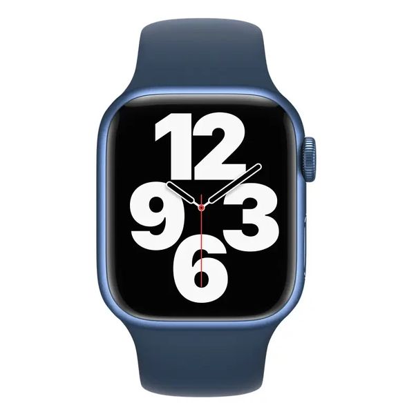 Ремешок силикон Sport Band S / M для Apple Watch 38 / 40 / 41 mm (denim blue) 08738-024 фото