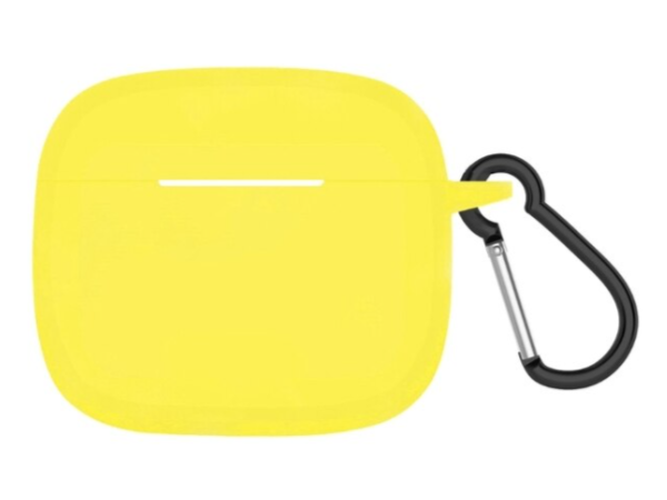 Чехол-накладка DK Silicone Candy Friendly с карабином для Xiaomi ZMI PurPods Pro (TW100ZM) (yellow) 012079-067 фото