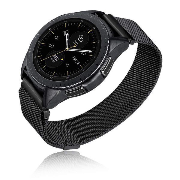 Ремешок CDK для Garmin Approach S40 | 20mm Metal Milanese Loop Magnetic (09649) (black) 019951-124 фото