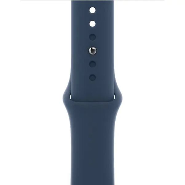 Ремінець силікон Sport Band S/M для Apple Watch 38 / 40 / 41 mm (denim blue) 08738-024 фото