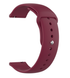 Ремінець CDK для Samsung Watch (R810 / R815) 42mm | 20mm Silicone Sport Band (011908) (red wine) 011981-990 фото 1