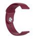 Ремінець CDK для Samsung Watch (R810 / R815) 42mm | 20mm Silicone Sport Band (011908) (red wine) 011981-990 фото 2