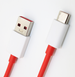 Кабель Dash / Warp Fast Charge 80W / 7.3A 1m USB на Type-C для OnePLus (016280) (red) 016280-692 фото 5