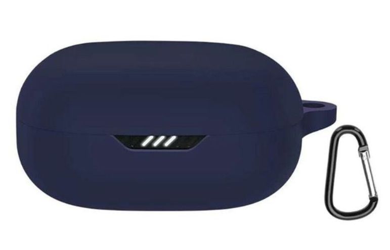 Чехол-накладка CDK Silicone Candy Friendly с карабином для JBL Wave Flex (016465) (dark blue) 017338-065 фото