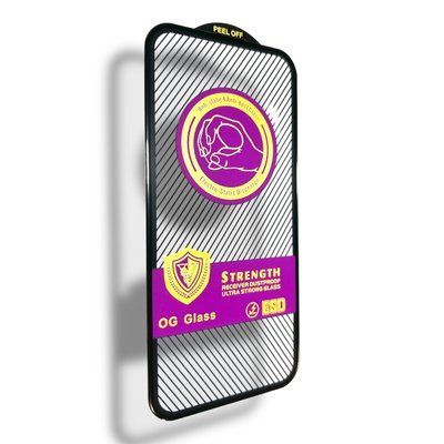 Захисне скло CDK для Apple iPhone 14 Pro Ultra Strong V Strength ESD Full Glue (017869) (black) 017870-062 фото