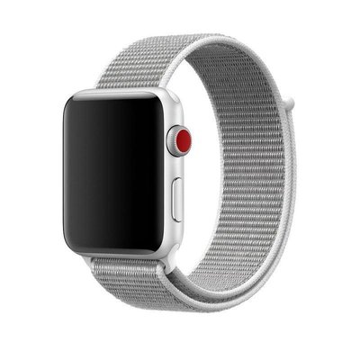 Ремінець CDK для Apple Watch 42mm (Series 10) | Nylon Sport Loop (09038) (seashell) 018051-967 фото