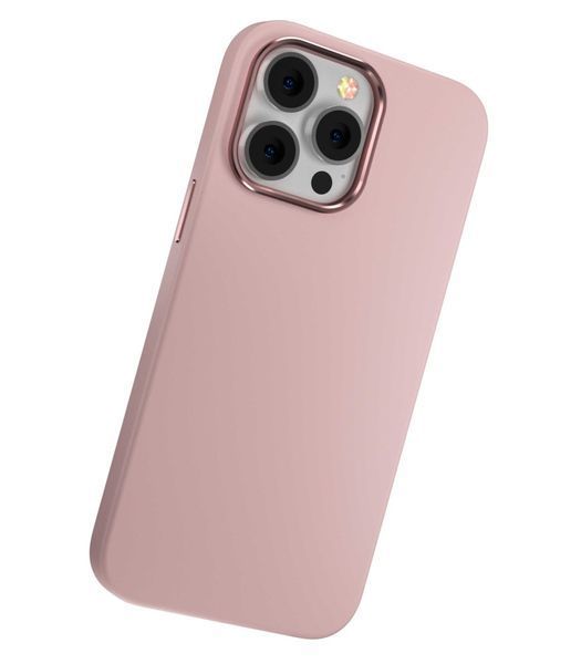 Чохол-накладка Comma для Apple iPhone 16 Pro | Nature Series Magsafe Silicone Case (pink sand) 021667-408 фото