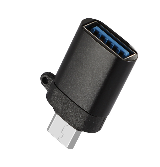 Перехідник DK Urban Metal OTG Type-C на USB 3.0 (black) 014519 фото