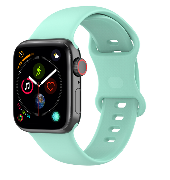 Ремінець силікон Sport Band Double Loop M / L для Apple Watch 38 / 40 / 41 mm (mint) 014416-372 фото