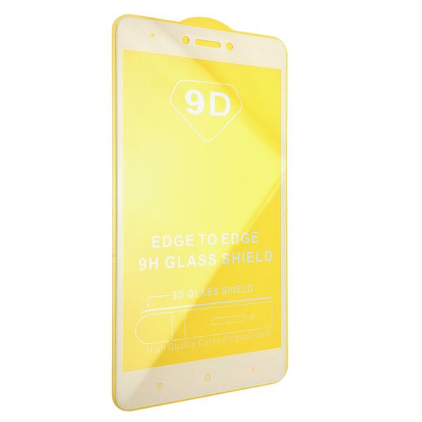 Защитное стекло DK Full Glue 9D для Xiaomi Redmi Note 4X (white) 08035-725 фото