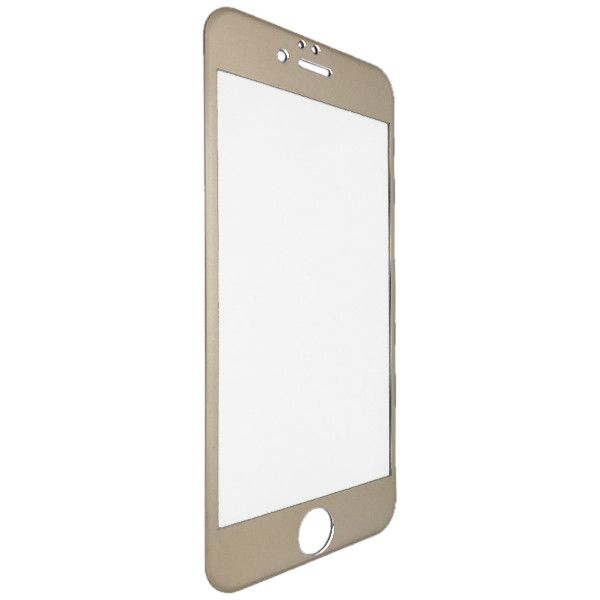 Захисне скло Titanium для Apple iPhone 6/6S face gold 01559 фото