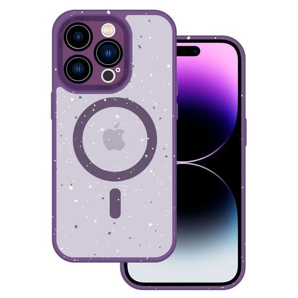 Чохол для Apple iPhone 12" MagSafe Composite Matte Splash (deep purple) 018520-061 фото
