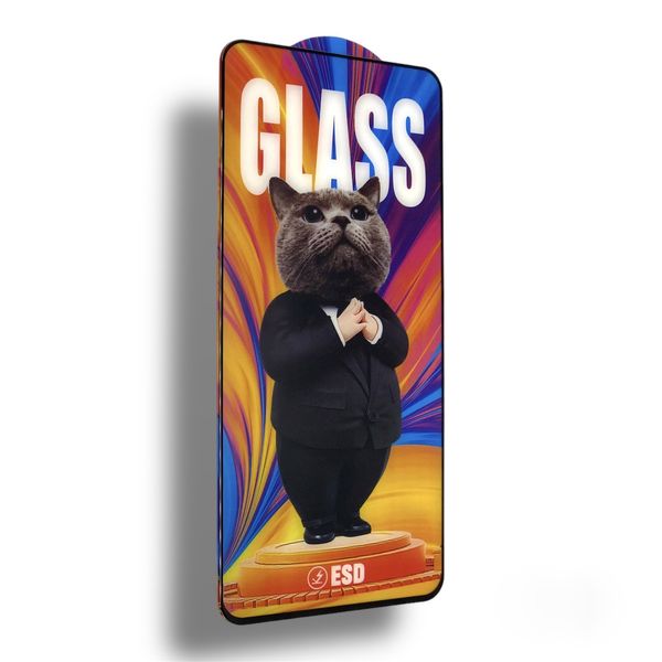 Защитное стекло DK Full Glue Cat ESD Anti-Dust для Samsung Galaxy S21 FE 5G (G990) (black) 016202-062 фото