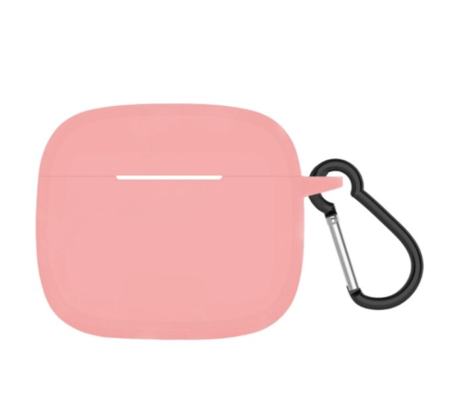 Чохол-накладка DK Silicone Candy Friendly з карабіном для Xiaomi ZMI PurPods Pro (TW100ZM) (pink) 012079-068 фото