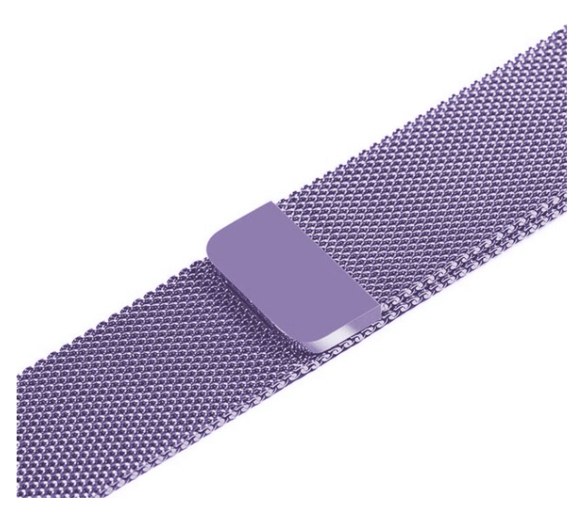 Ремінець метал Milanese Loop для Apple Watch 42 / 44 / 45 / 49 mm (purple) 05527-744 фото