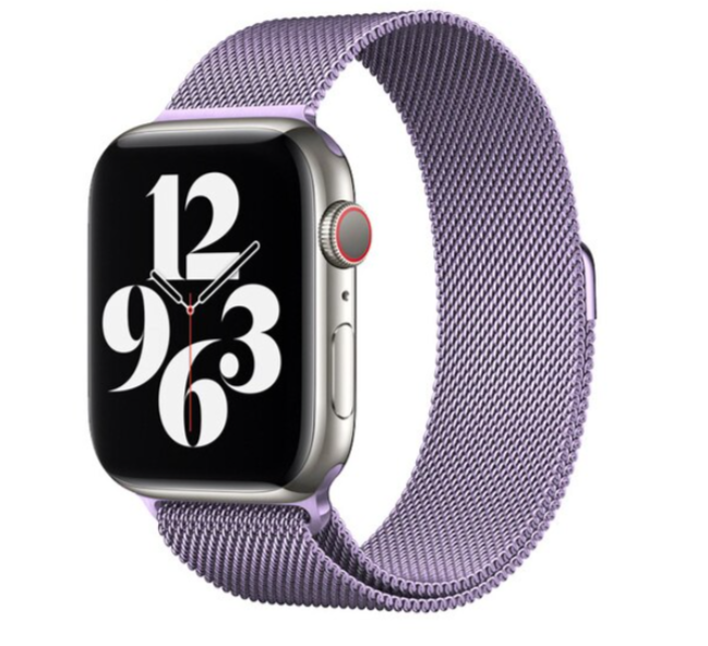 Ремінець метал Milanese Loop для Apple Watch 42 / 44 / 45 / 49 mm (purple) 05527-744 фото