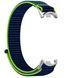 Ремінець 2 шт CDK для Xiaomi Mi Smart Band 9 | Nylon Sport Loop (018018) (blue / green) 022273-106 фото 2