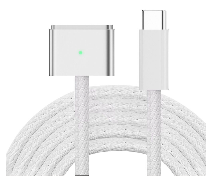 Кабель DK 200 см Type-C / USB-C на MagSafe 3 для Apple MacBook (white) 016281-407 фото