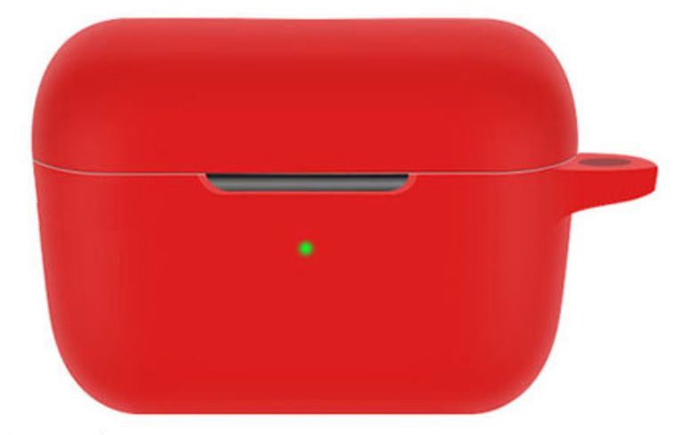 Чохол-накладка CDK Silicone Candy Friendly з карабіном для Sennheiser CX Plus SE True Wireless (017221) (red) 017223-074 фото