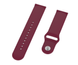 Ремешок CDK для Samsung Active 2 (R830 / R835) 40mm | 20mm Silicone Sport Band (011908) (red wine) 011980-990 фото 3