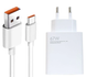 Зарядний пристрій + кабель Mi Turbo Charge 67 W USB Power Adapter для Xiaomi (017091) (white) 017093-162 фото 9