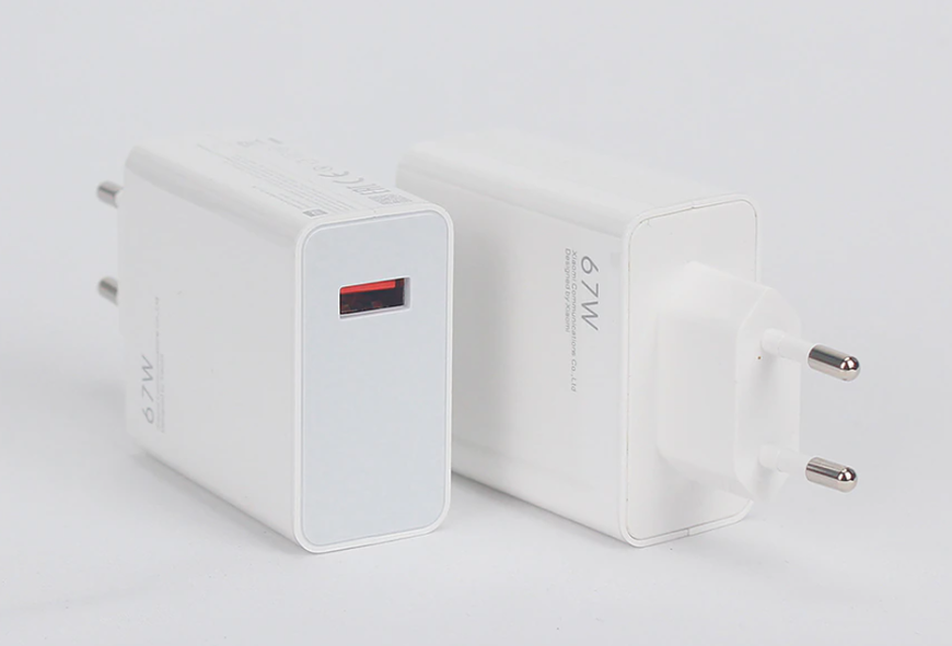 Зарядний пристрій + кабель Mi Turbo Charge 67 W USB Power Adapter для Xiaomi (017091) (white) 017093-162 фото
