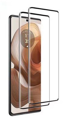 Захисне скло 2 шт CDK для Motorola Edge 50 Fusion | 3D Full Glue (018458) (black) 019344-062 фото