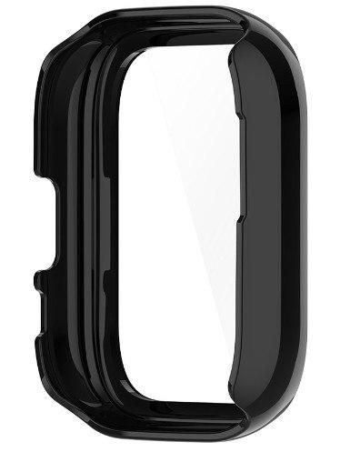 Чехол-накладка DK Пластик Gloss Glass Full Cover для Xiaomi Amazfit Active (A2211) (black) 017523-124 фото