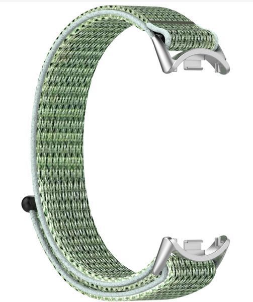 Ремешок 2шт CDK для Xiaomi Mi Smart Band 9 | Nylon Sport Loop (018018) (light green) 022273-092 фото