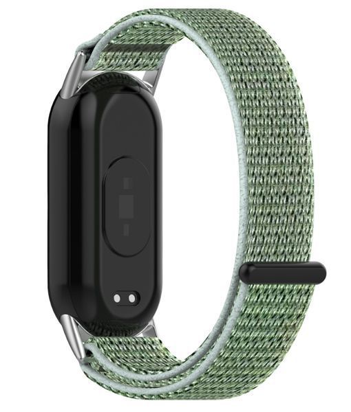 Ремешок 2шт CDK для Xiaomi Mi Smart Band 9 | Nylon Sport Loop (018018) (light green) 022273-092 фото