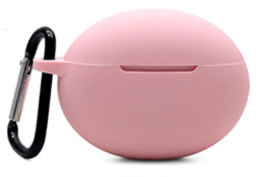 Чехол-накладка DK Silicone Candy Friendly с карабином для Huawei FreeBuds 4i (pink) 011591-068 фото