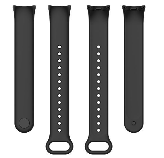 Ремешок 2шт CDK для Xiaomi Mi Smart Band 9 | Silicone Sport Band (015812) (black) 022276-124 фото
