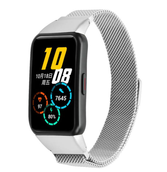 Ремешок CDK Metal Milanese Loop Magnetic для Huawei Band 6 (012956) (silver) 012957-227 фото