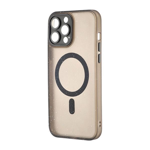 Чехол-накладка DK для Apple iPhone 14 Pro Max | MagSafe Composite Matte Splash (black) 018494-076 фото