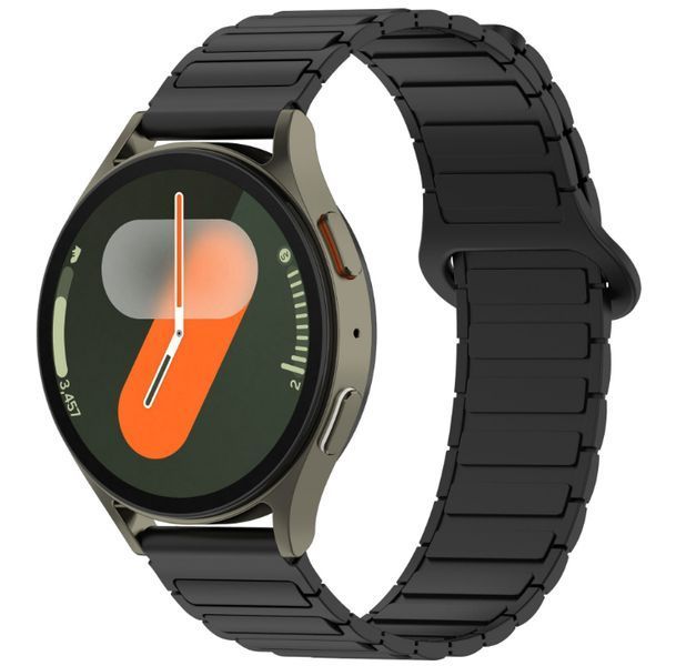 Ремешок CDK для Garmin Forerunner 570 42mm | 20mm Silicone Shaped Magnetic Band (018822) (black) 021750-124 фото