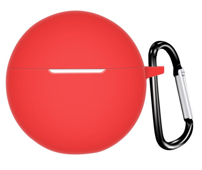 Чехол-накладка CDK Silicone Candy Friendly с карабином для Oppo Enco Air 2i (016044) (red) 016711-074 фото