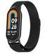Ремінець CDK для Xiaomi Mi Smart Band 9 | Metal Milanese Loop Magnetic (015814) (black) 018011-124 фото 1