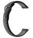 Ремінець CDK для Nothing CMF Watch Pro | 22mm Silicone Sport Band Nike (011907) (black / grey) 019227-960 фото 1