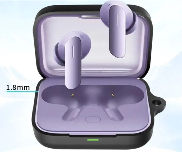 Чехол-накладка CDK для Realme Buds Air 7 Pro | Silicone Candy Friendly с карабином (021644) (black) 021823-064 фото