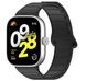 Ремешок 2шт DK для Xiaomi Mi Band 8 Pro | Silicone Shaped Magnetic Band (018838) (black) 022313-124 фото 3