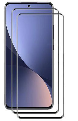 Захисне скло 2шт CDK для Xiaomi 12 Pro / 12S Pro | Full Glue 3D (014138) (black) 018682-062 фото