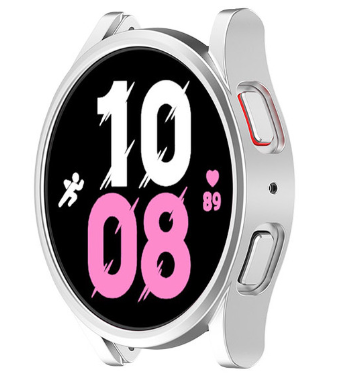 Чехол-бампер DK Пластик Soft-Touch для Samsung Galaxy Watch5 (R910 / R915) 44mm (015215) (silver) 015215-227 фото